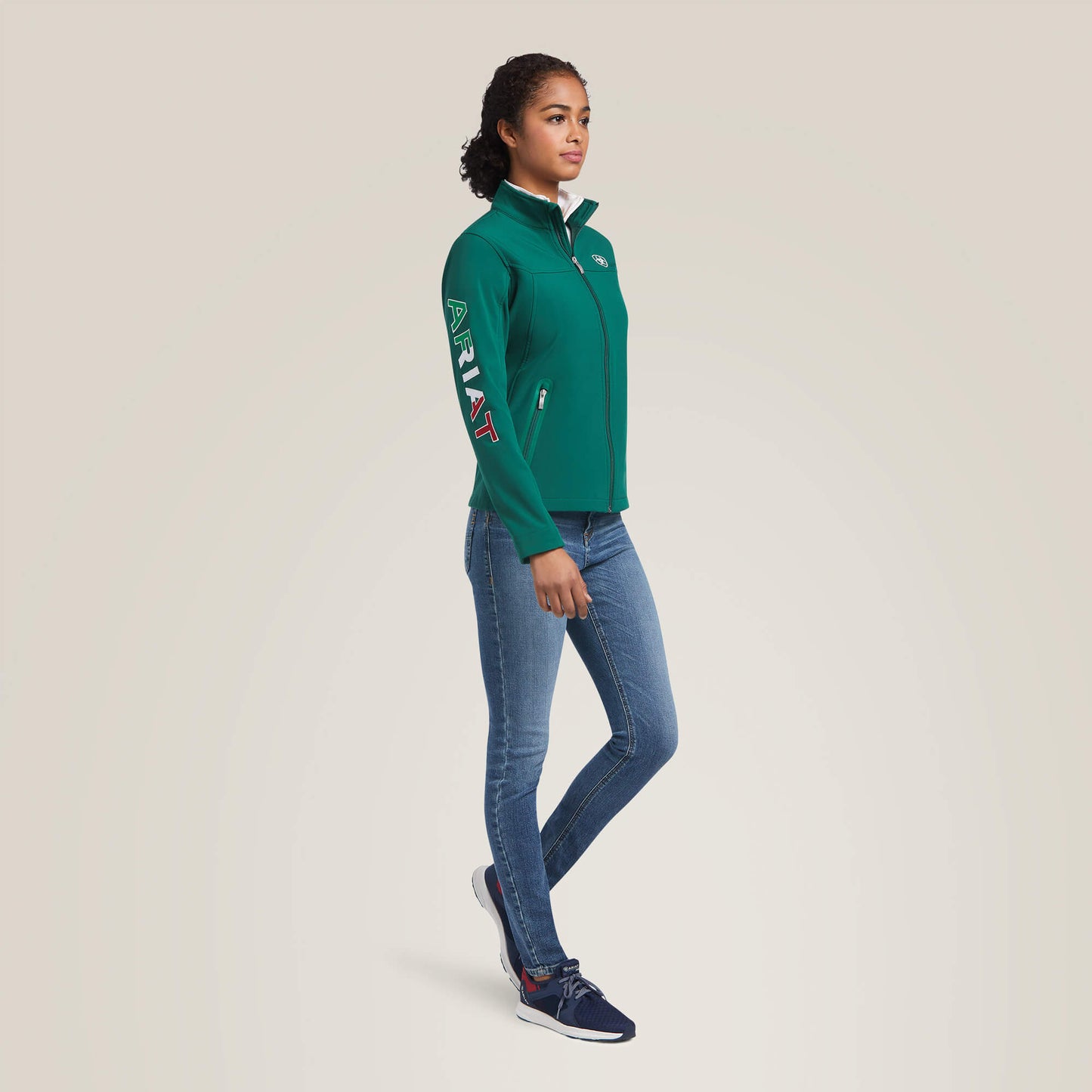 Women's Classic Team Softshell Green Mexico Jacket 10039460