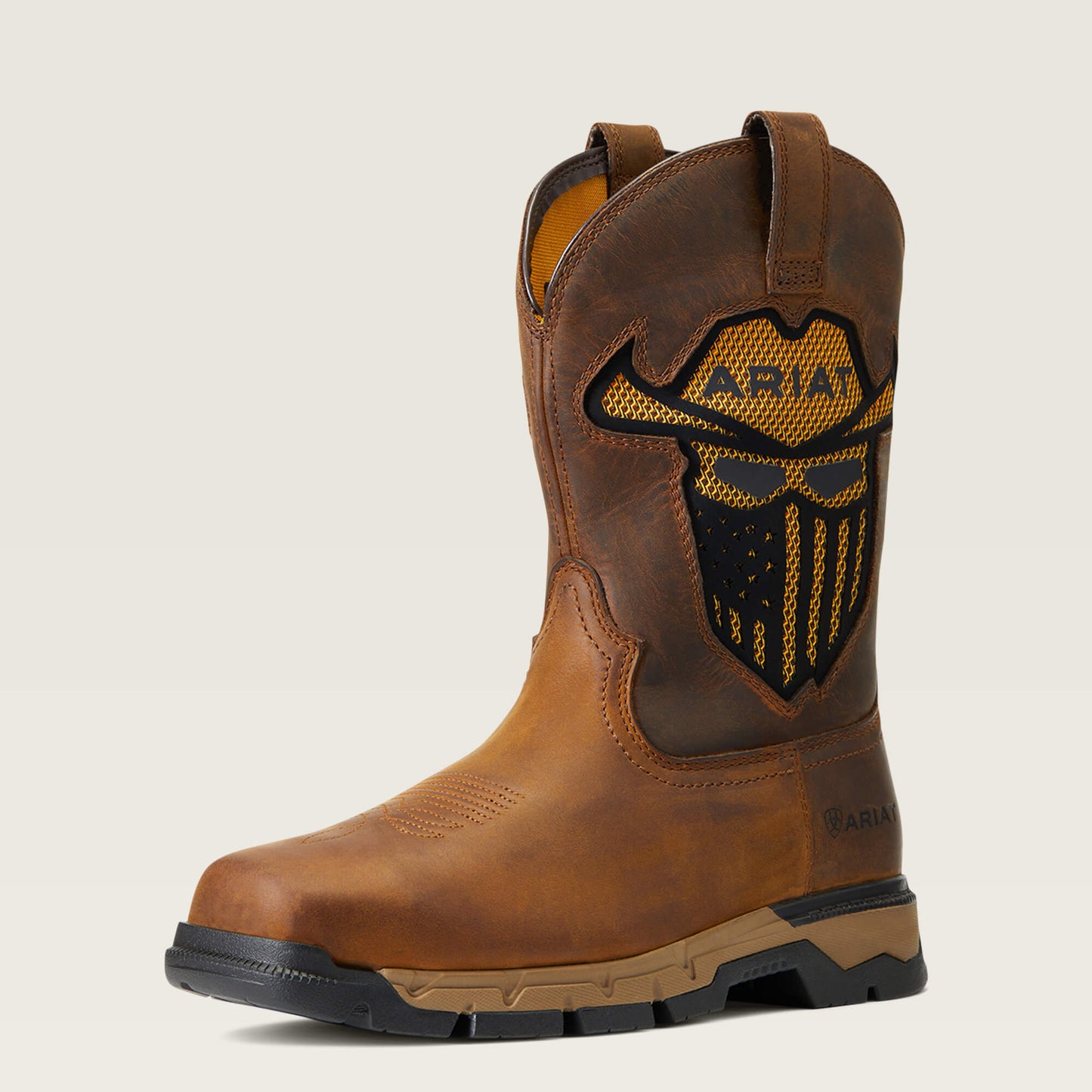 Ariat Dark Earth Rebar Flex Western VenTEK Incognito Work Boot 10040436