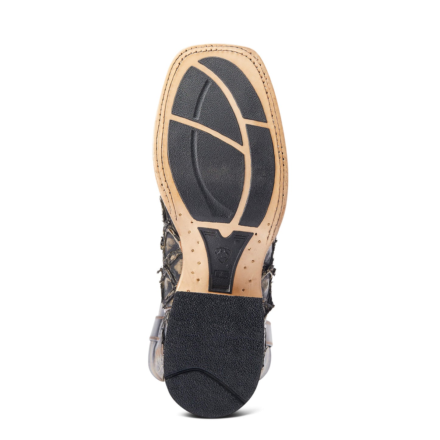 Ariat Deep Water Distressed Black Piraruci Western Boot