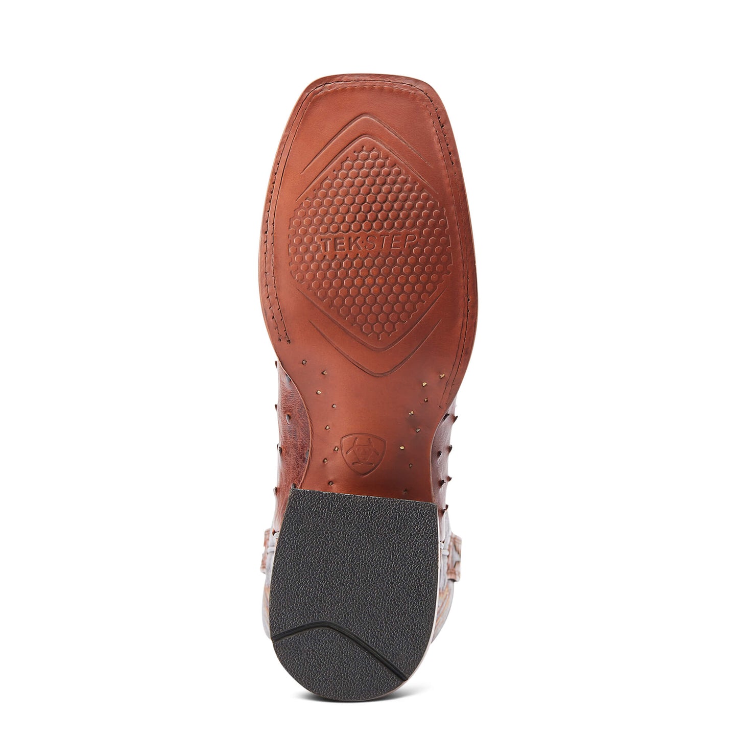 Ariat Cinnamon Full Quill Ostrich Broncy Western Boot 10044576