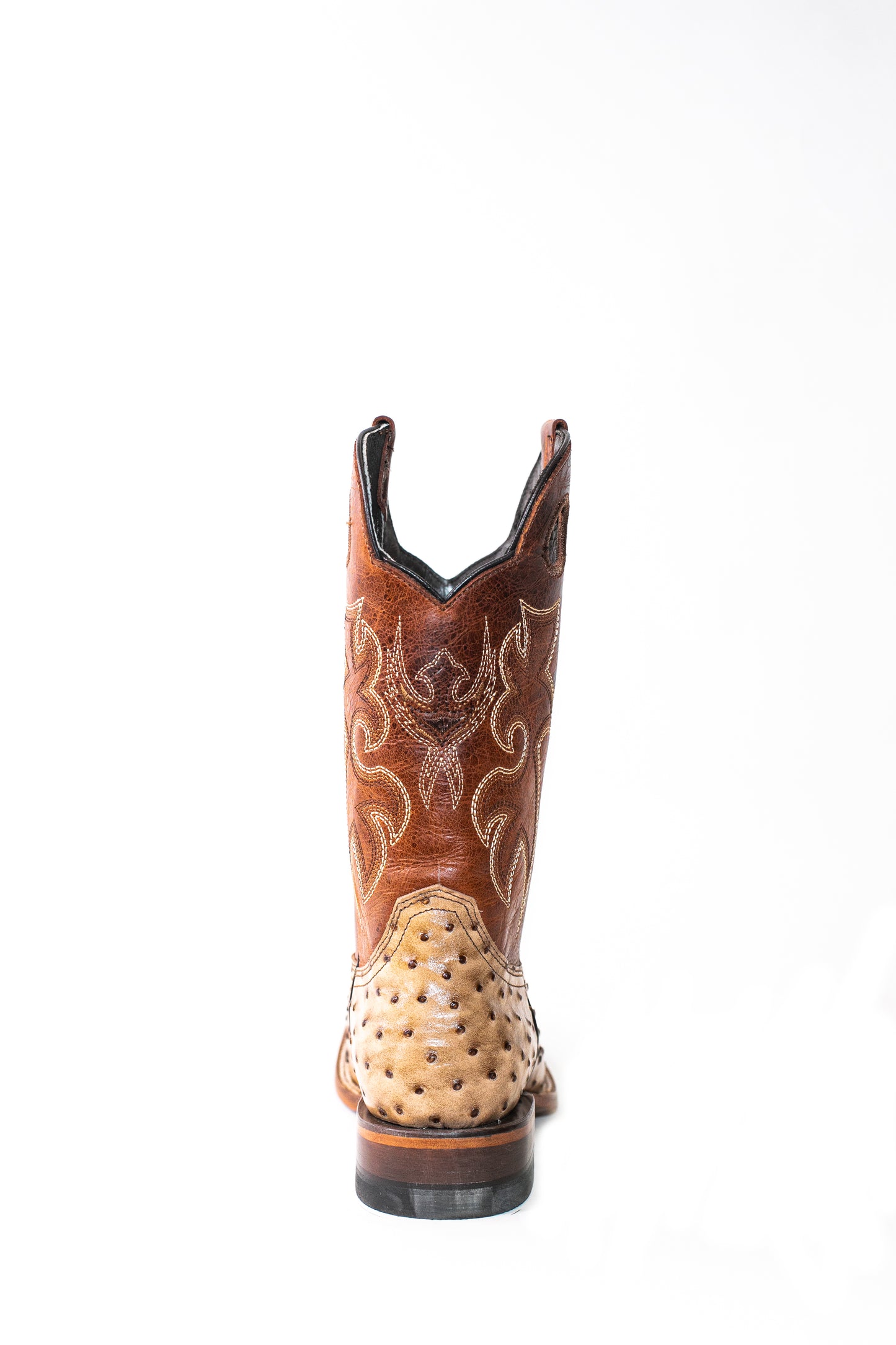 Vaquero Bronco Printed Leather Africana Orix Barza Brandy