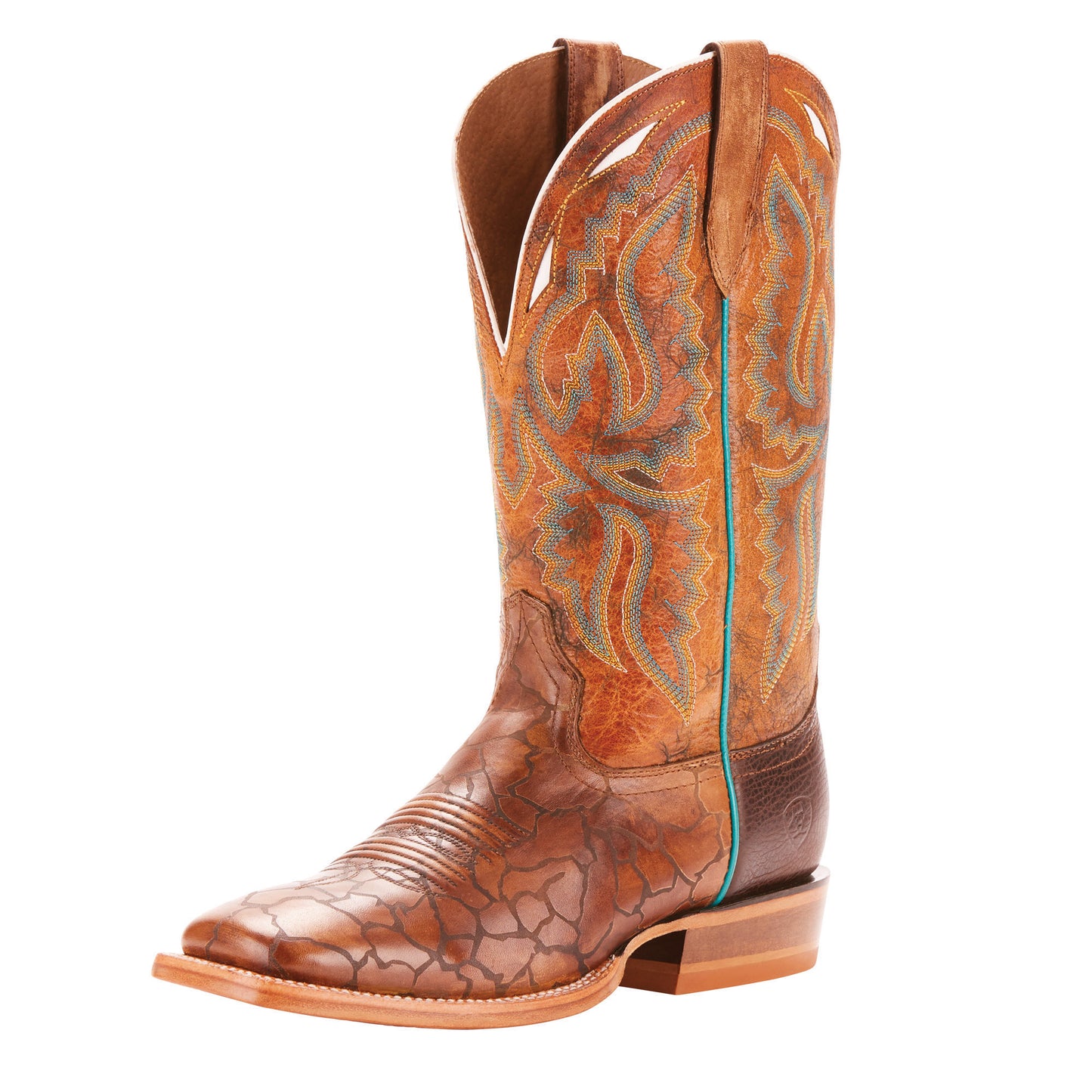 Ariat Naturally Brown Bronc Stomper Western Boot 10025076