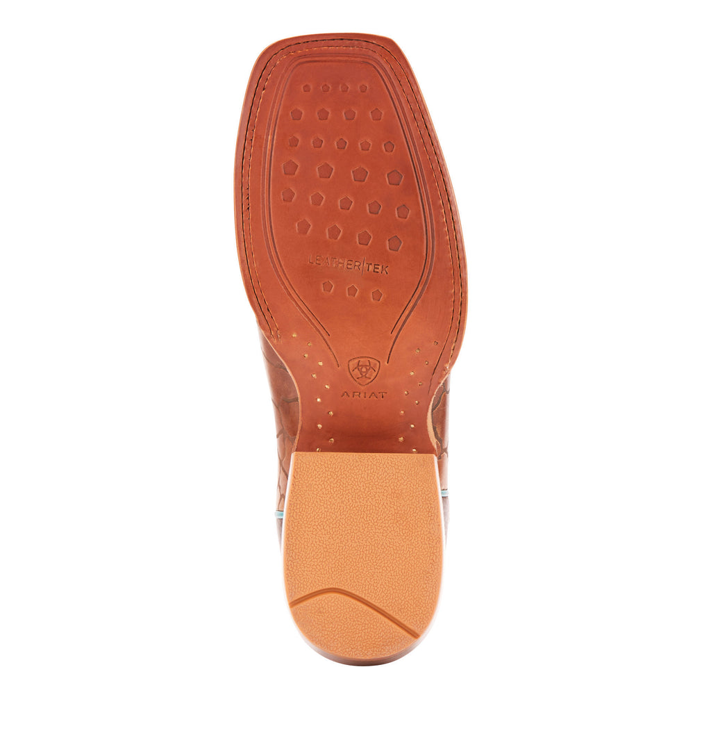 Ariat Naturally Brown Bronc Stomper Western Boot 10025076