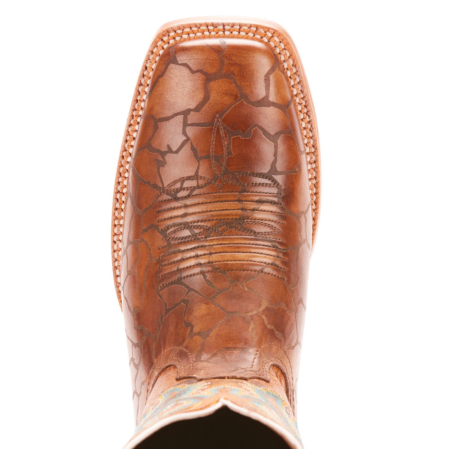 Ariat Naturally Brown Bronc Stomper Western Boot 10025076