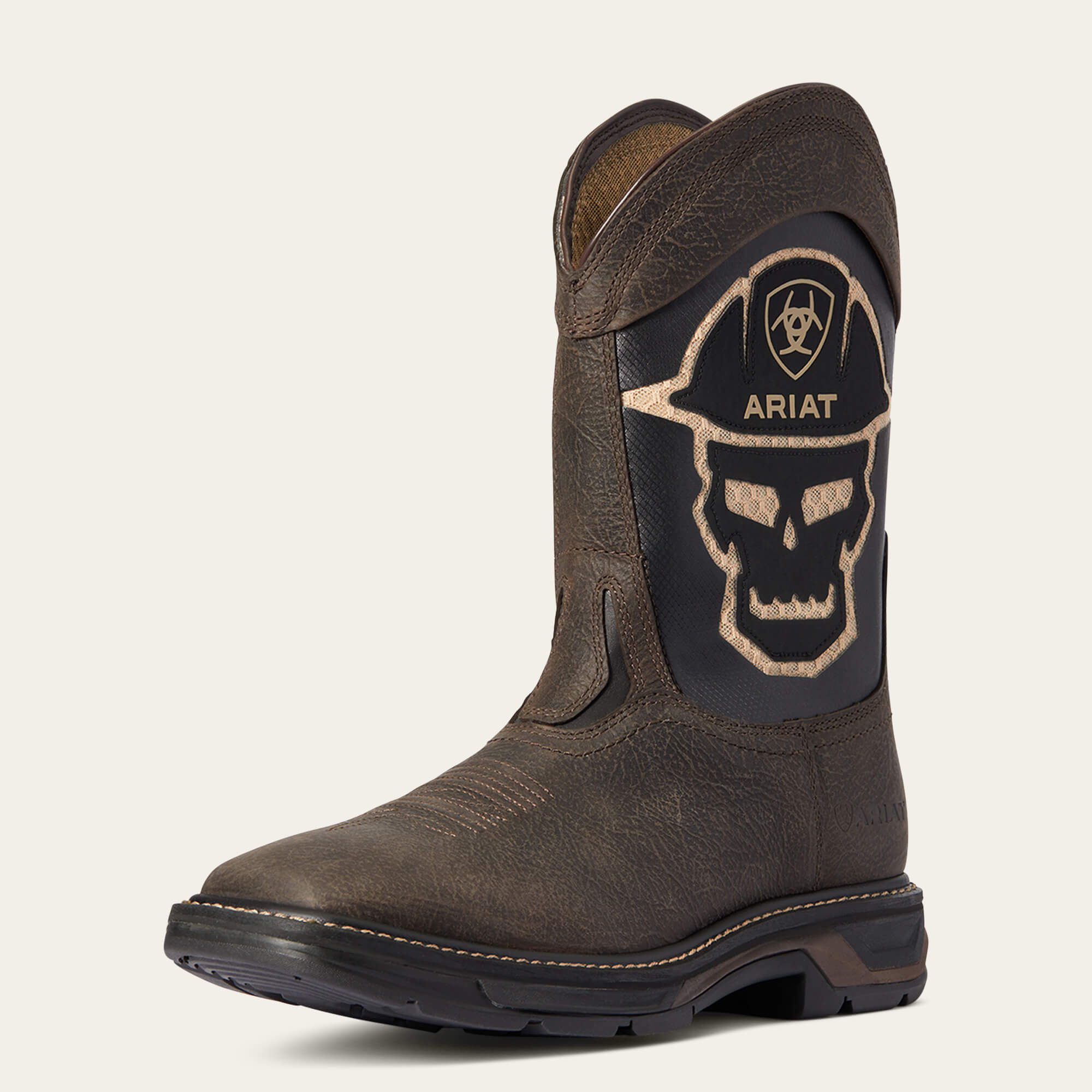 Ariat Iron Coffee WorkHog XT VentTEK Bold Work Boot 10038427