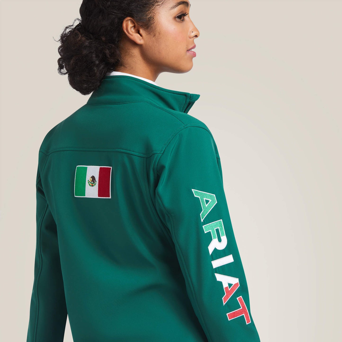 Women's Classic Team Softshell Green Mexico Jacket 10039460