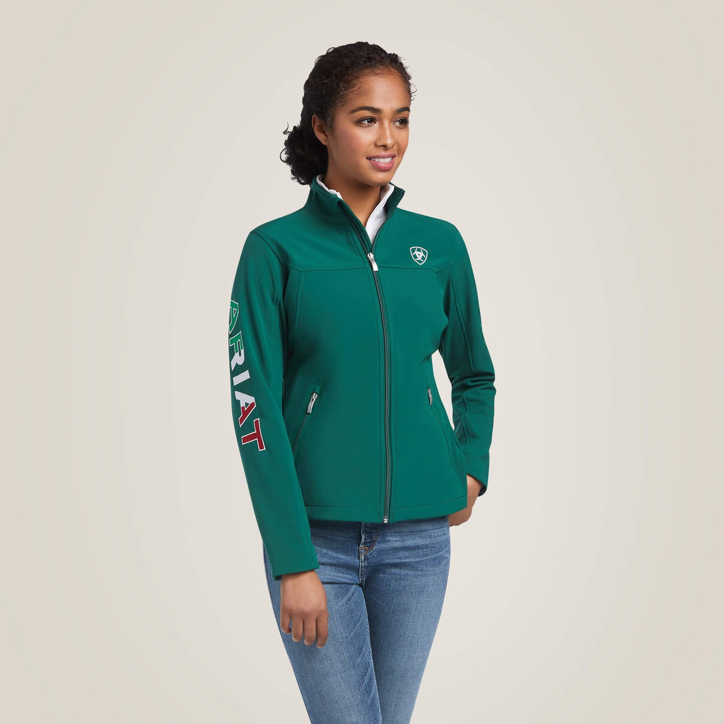 Women's Classic Team Softshell Green Mexico Jacket 10039460