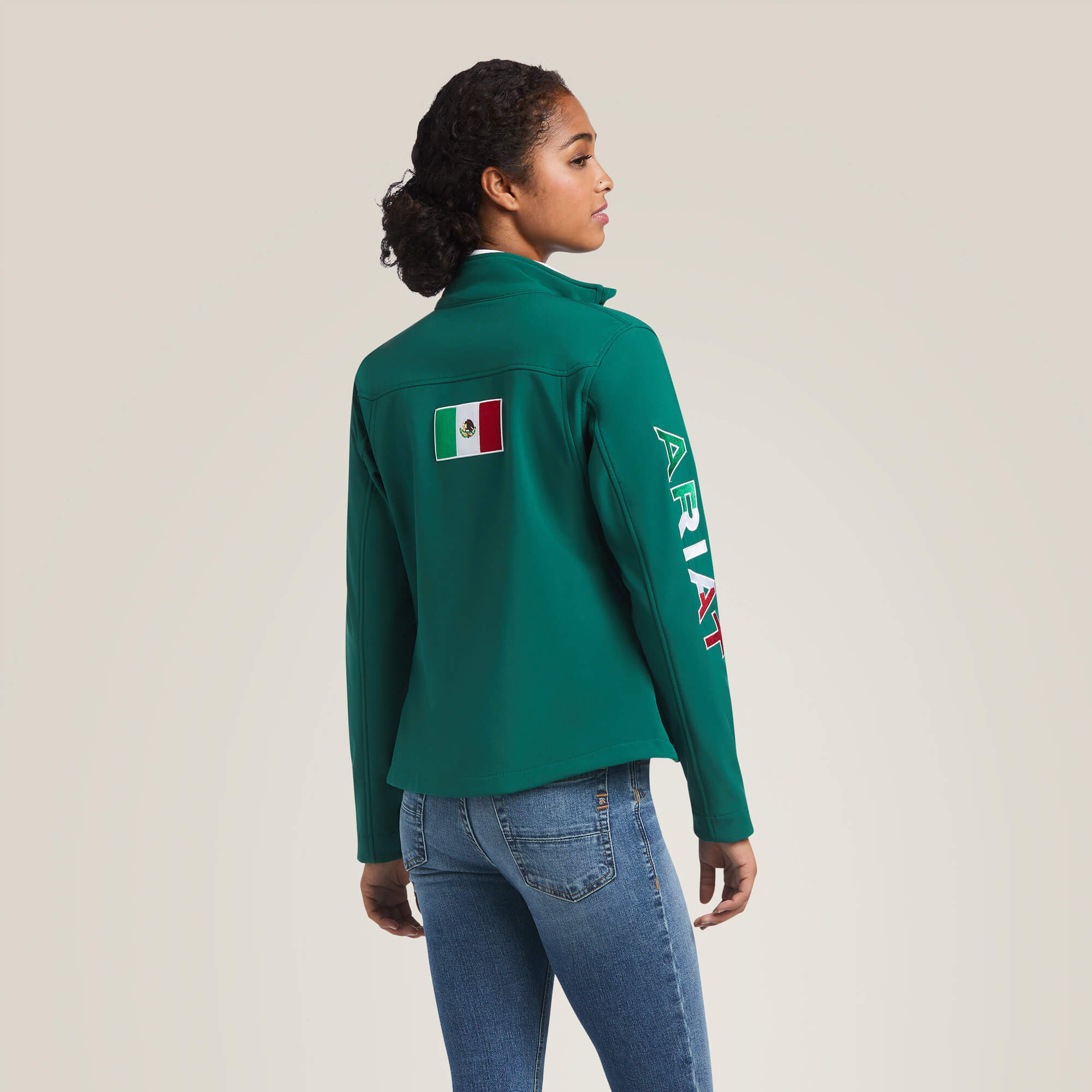 Women's Classic Team Softshell Green Mexico Jacket 10039460