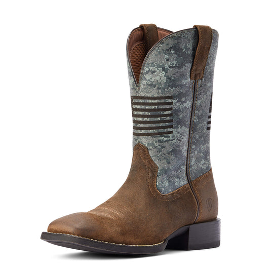 Ariat Tumbleweed Taupe Sport Flying Proud Western Boot 10042405