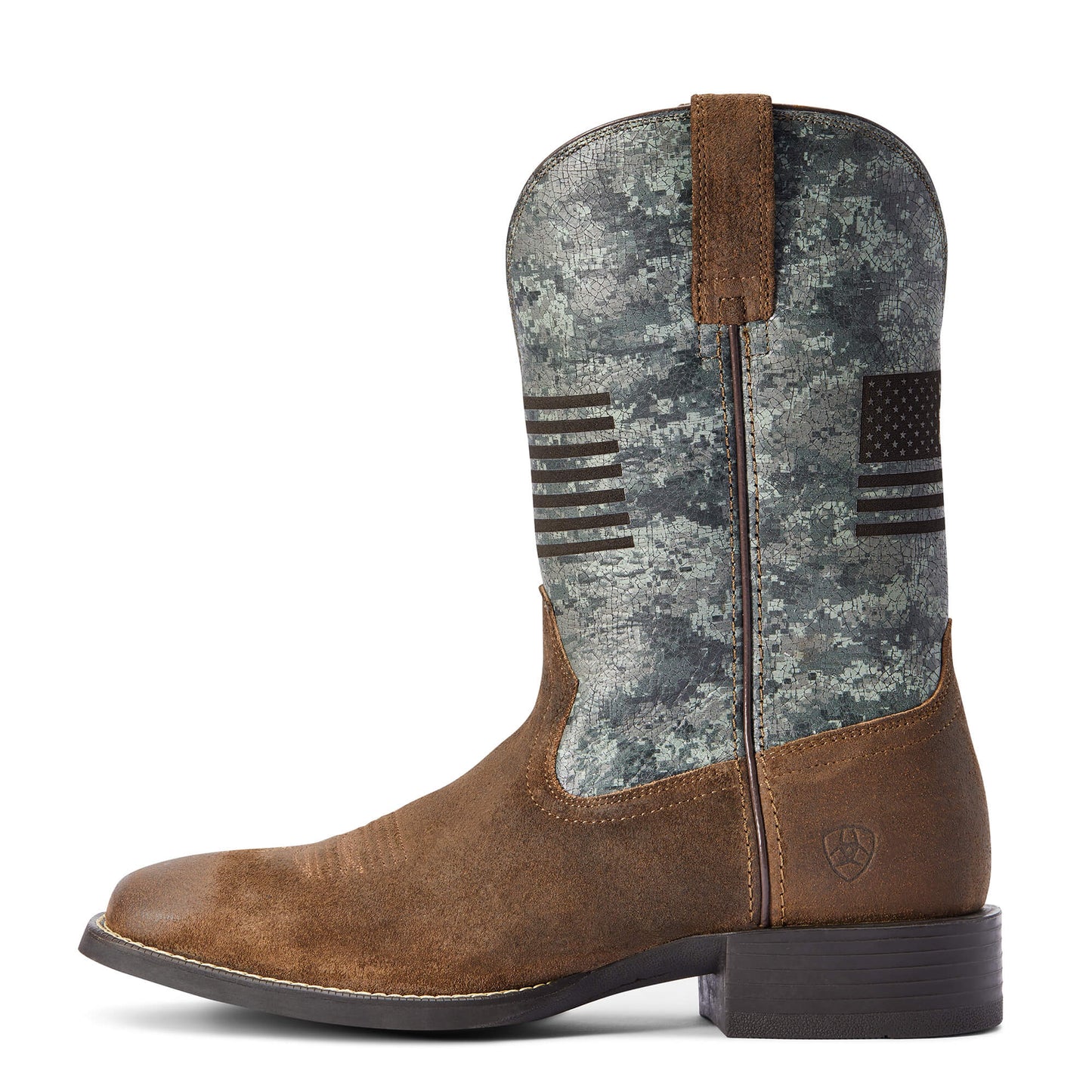 Ariat Tumbleweed Taupe Sport Flying Proud Western Boot 10042405