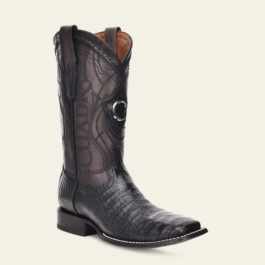 Cuadra Black Caiman Exotic Boot CU678