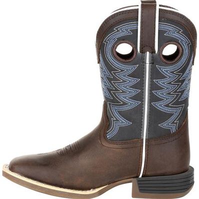 Durango® Lil' Rebel Pro™ Little Kid's Blue Western Boot