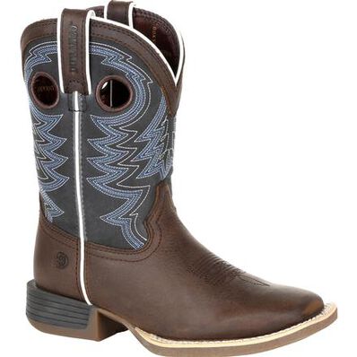 Durango® Lil' Rebel Pro™ Little Kid's Blue Western Boot