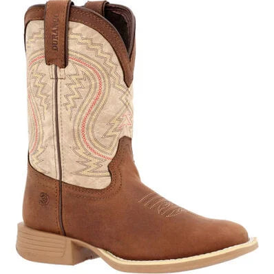 Lil' Rebel™ By Durango® Little Kids' Coffee And Bone Western Boot