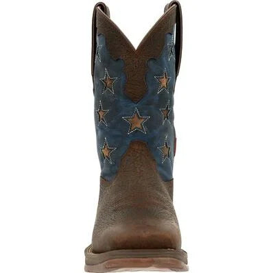 Rebel™ by Durango Vintage Flag Western Boot DDB0328