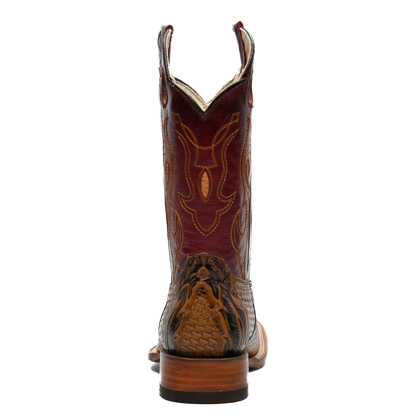 Vaquero Bronco Feather Petatillo Boot