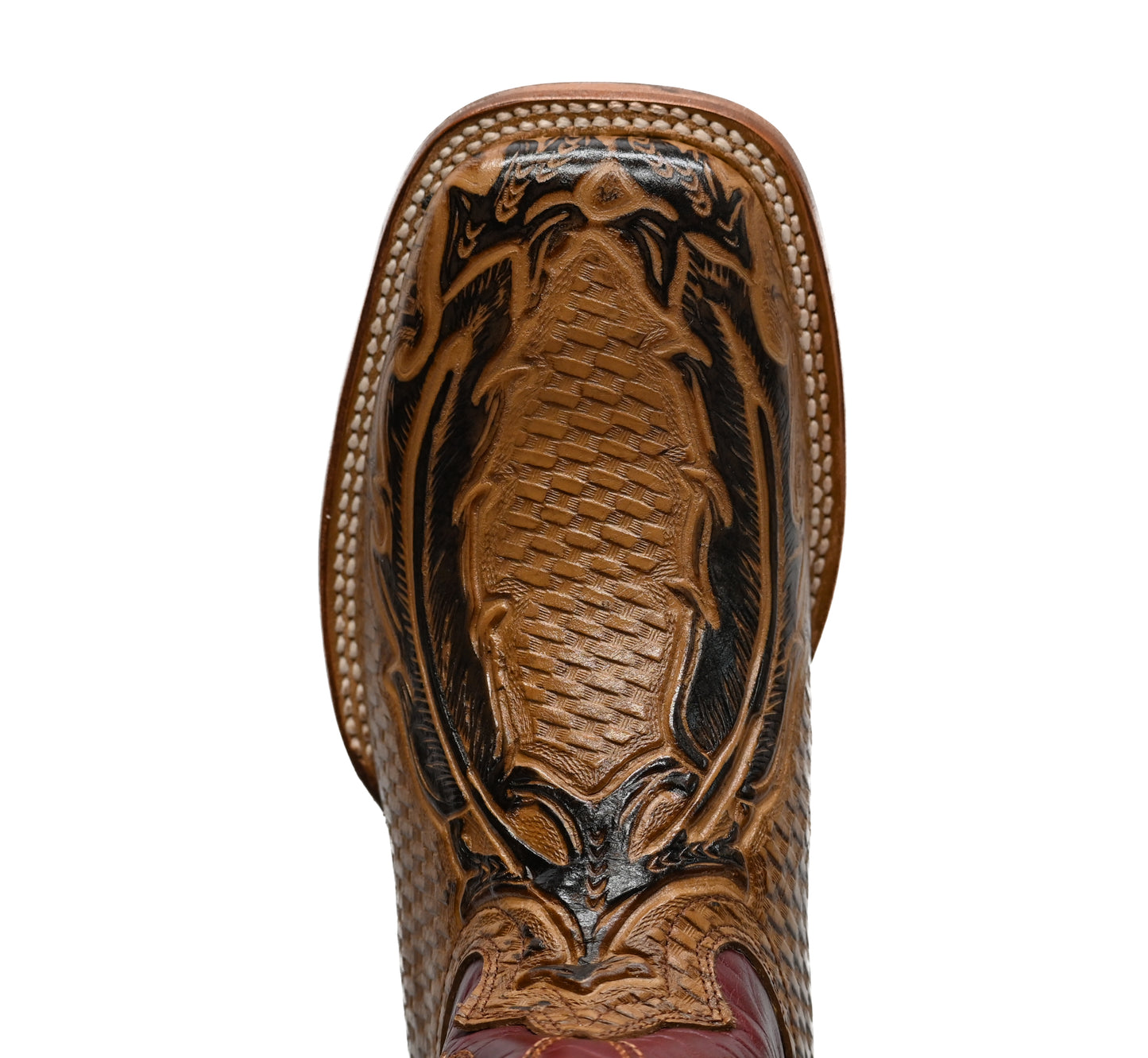 Vaquero Bronco Feather Petatillo Boot