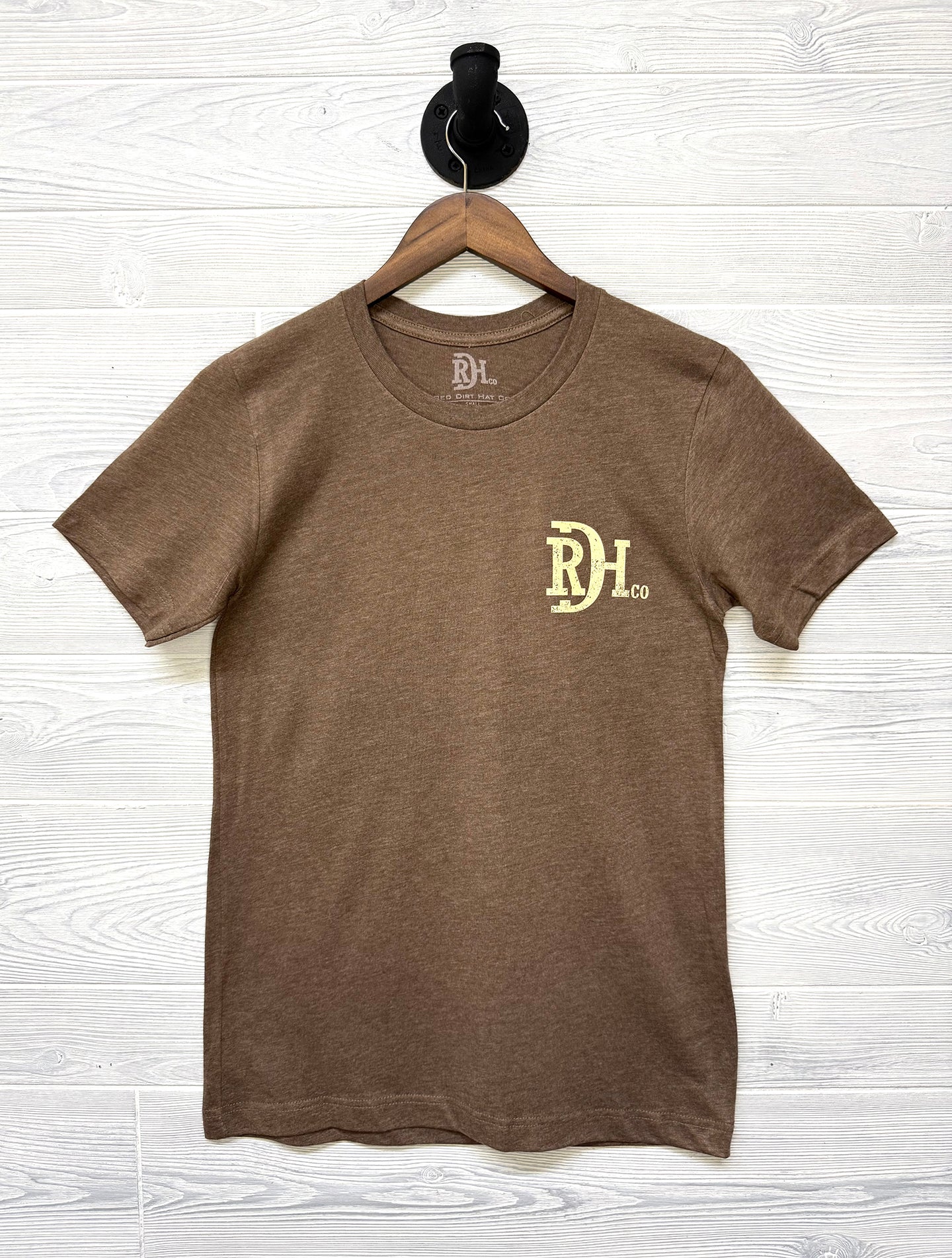 Tooled Leather Short Sleeve T-Shirt