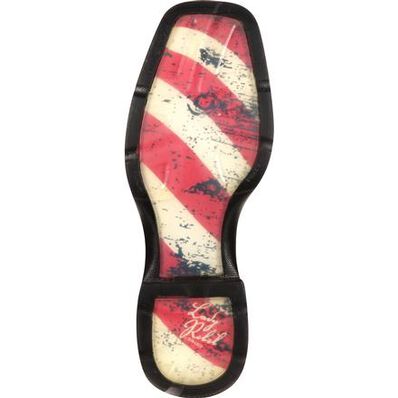 Durango Lady Rebel Patriotic Pull-On Western Flag Boot