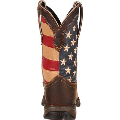 Durango Lady Rebel Patriotic Pull-On Western Flag Boot