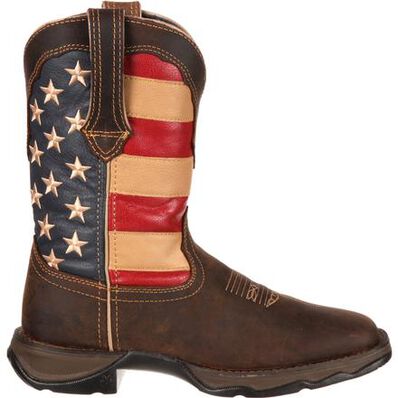 Durango Lady Rebel Patriotic Pull-On Western Flag Boot