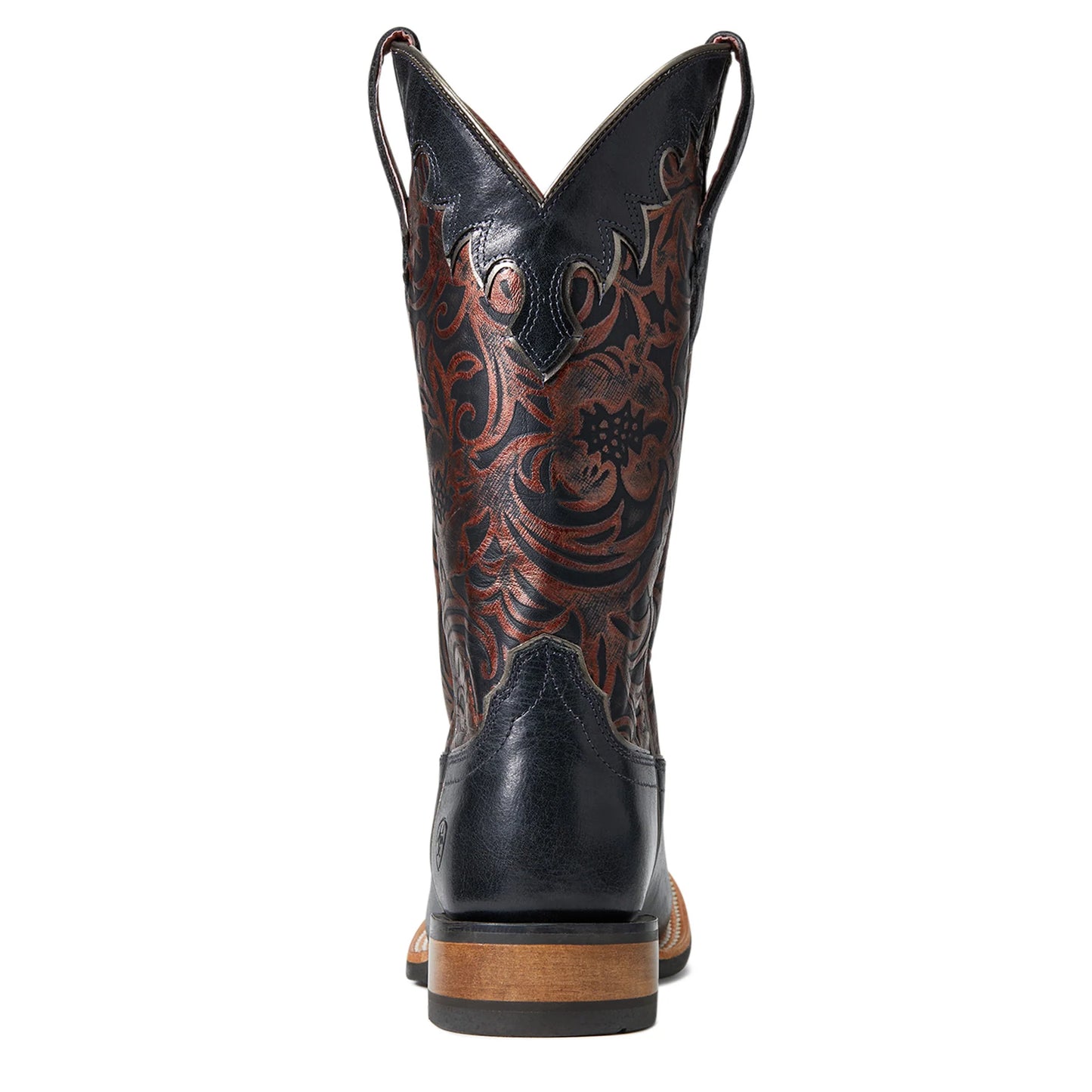 Ariat Black Floral Emboss Fiona Western Boot 10040435