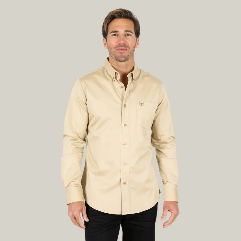 Platini Mens Modern Fit Stretch Dress Shirt CTL9261