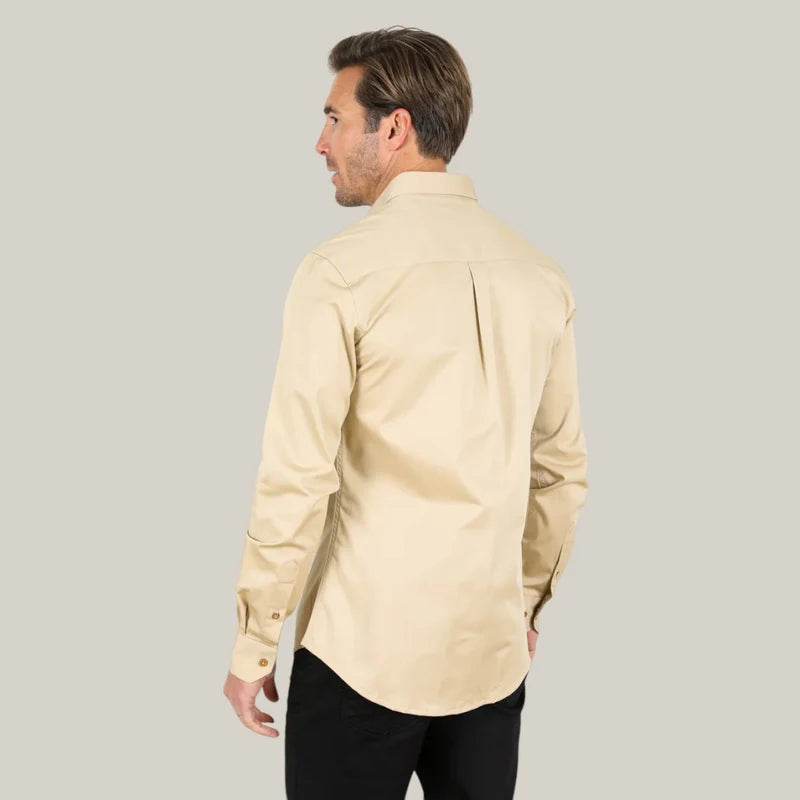 Platini Mens Modern Fit Stretch Dress Shirt CTL9261