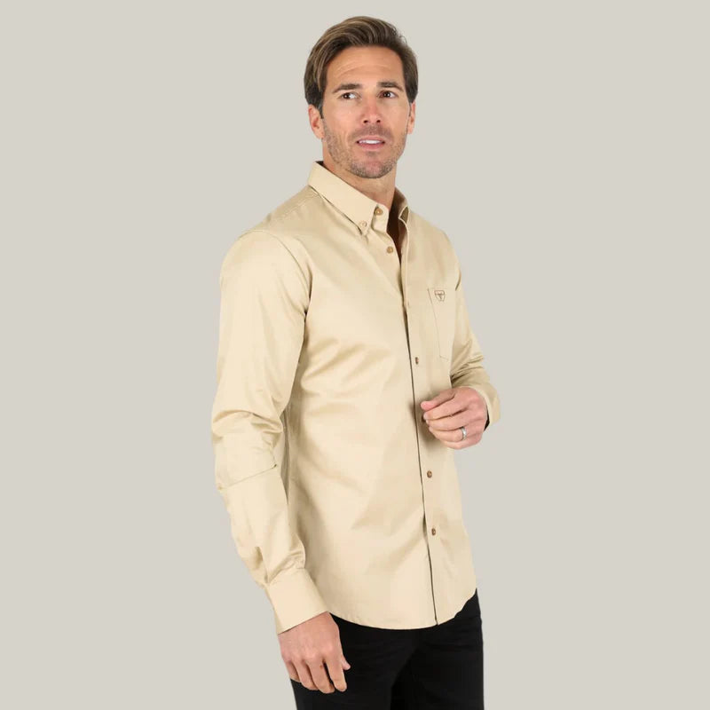 Platini Mens Modern Fit Stretch Dress Shirt CTL9261