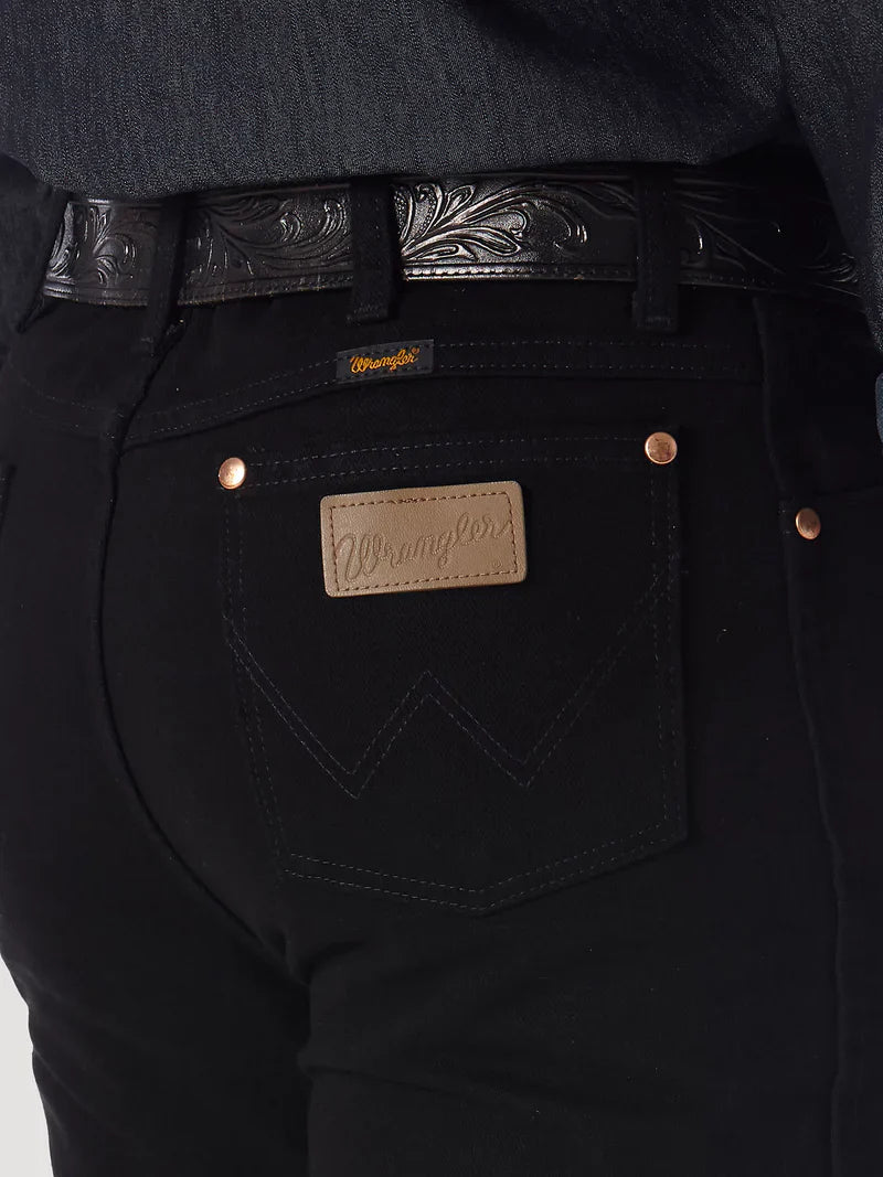 Wrangler Cowboy Cut Slim Fit Jeans Shadow Black 936WBK