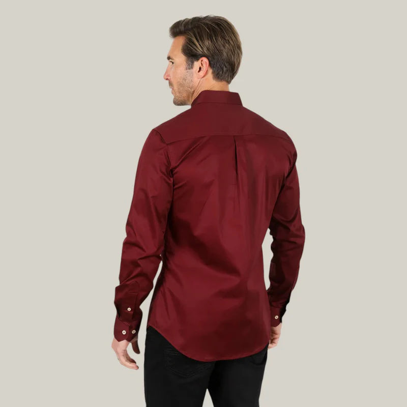 Platini Mens Modern Fit Stretch Dress Shirt CTL9260