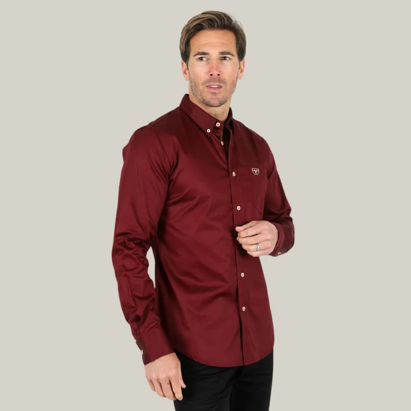 Platini Mens Modern Fit Stretch Dress Shirt CTL9260