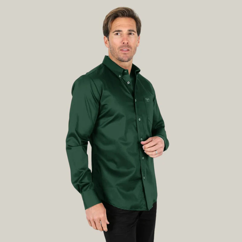 Platini Mens Modern Fit Stretch Dress Shirt CTL9667