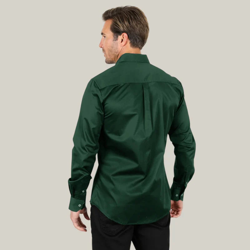 Platini Mens Modern Fit Stretch Dress Shirt CTL9667