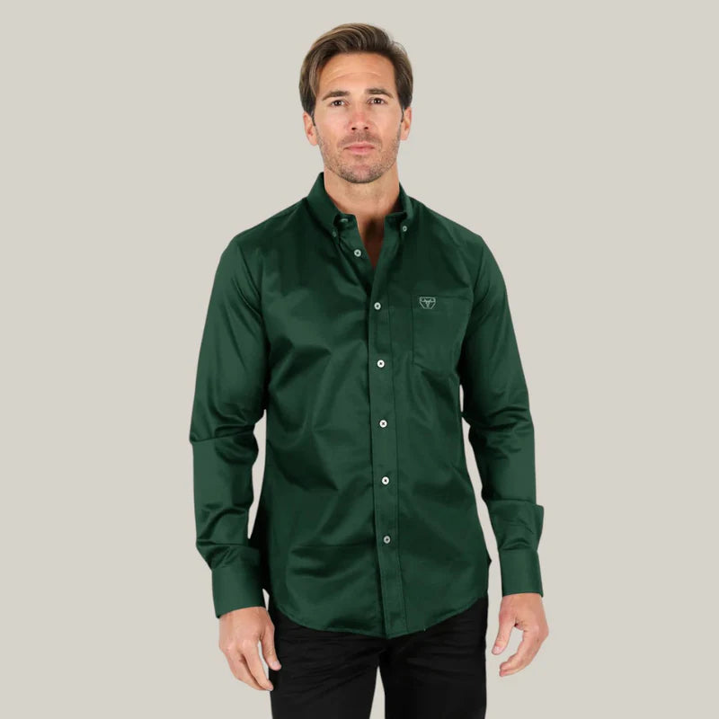 Platini Mens Modern Fit Stretch Dress Shirt CTL9667