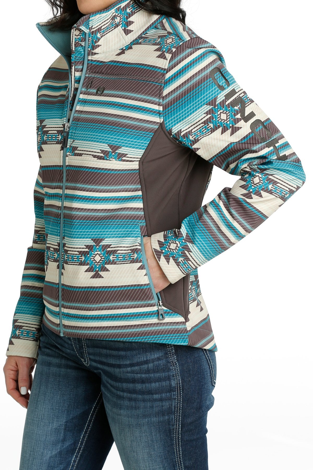 Cinch Women's Concealed Carry Bonded Jacket - Green