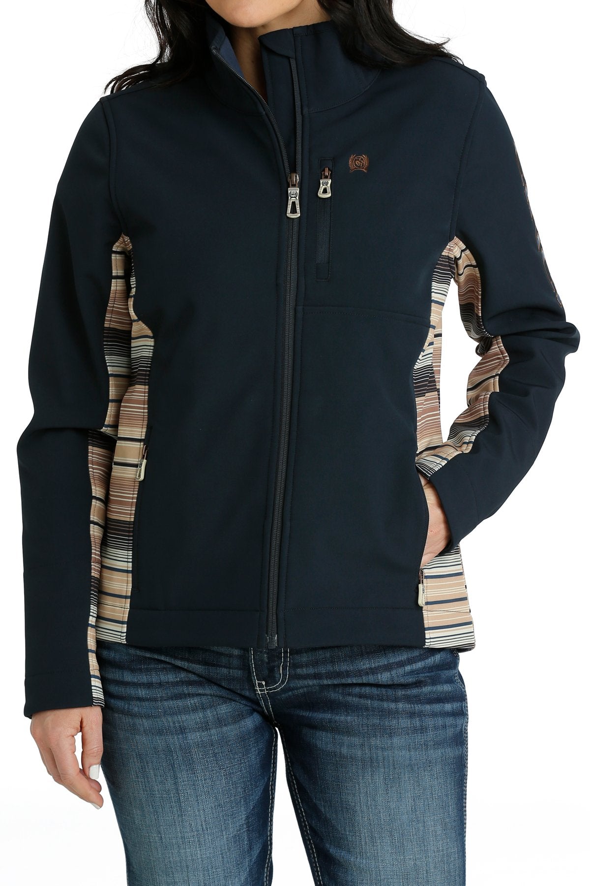 Cinch Women's Concealed Carry Bonded Jacket - Navy