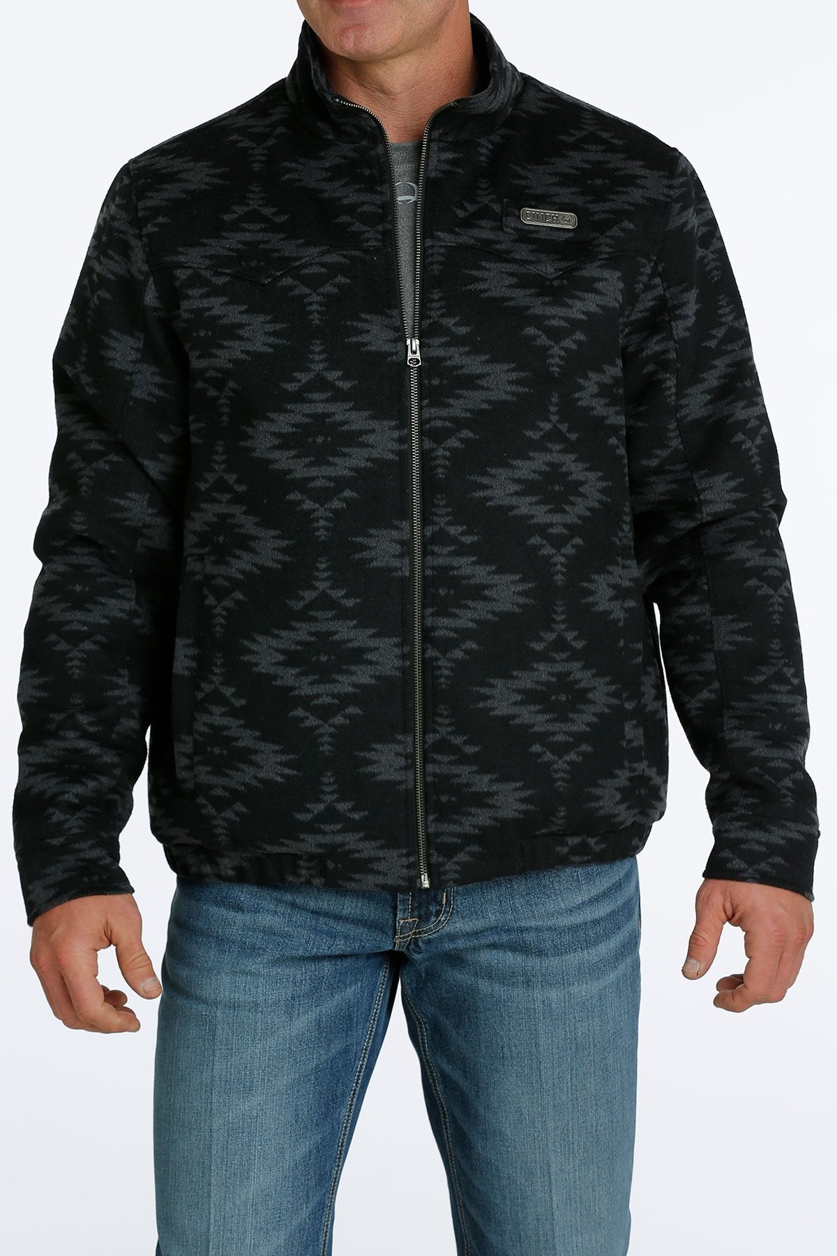 Cinch Men's Concealed Carry Bonded Jacket - Black