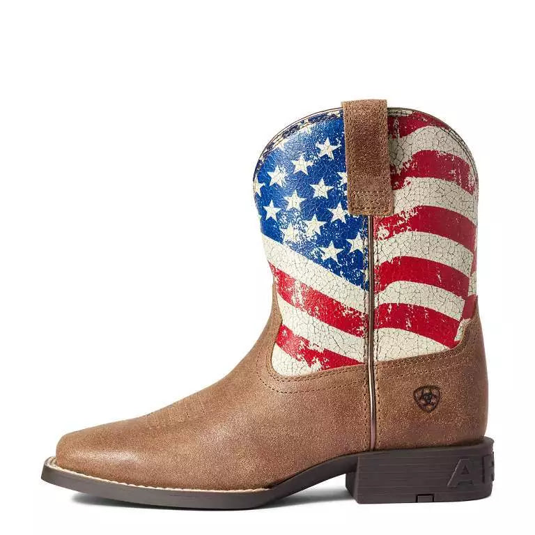 Ariat Kids Stars and Stripes Western Boot 10038441