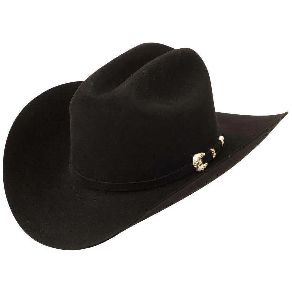 Larry Mahan 1000x Black Imperial Genuine Mink Hat