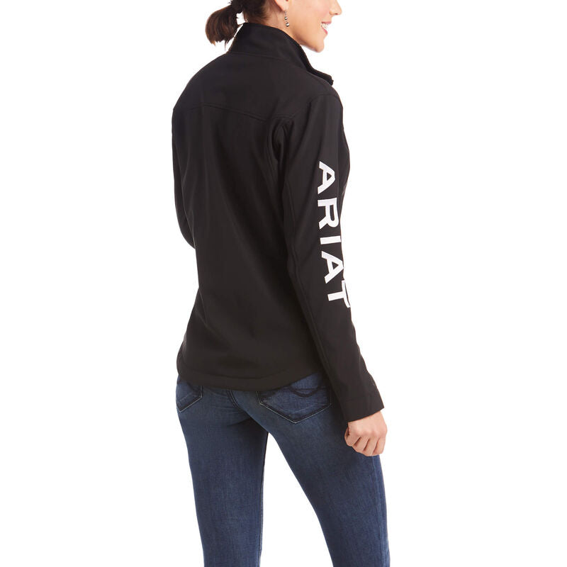 Women's New Team Black Softshell Jacket 10019206