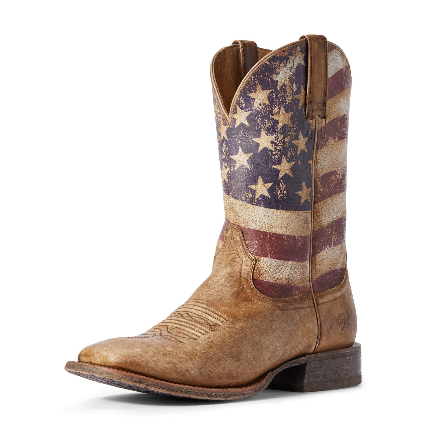 Ariat Naturally Distressed Brown Circuit Proud Western Boot 10031513