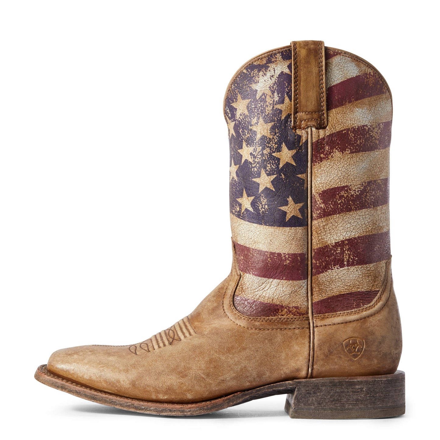 Ariat Naturally Distressed Brown Circuit Proud Western Boot 10031513