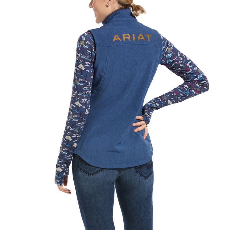 Women's New Team Softshell Marine Blue Heather 10032728