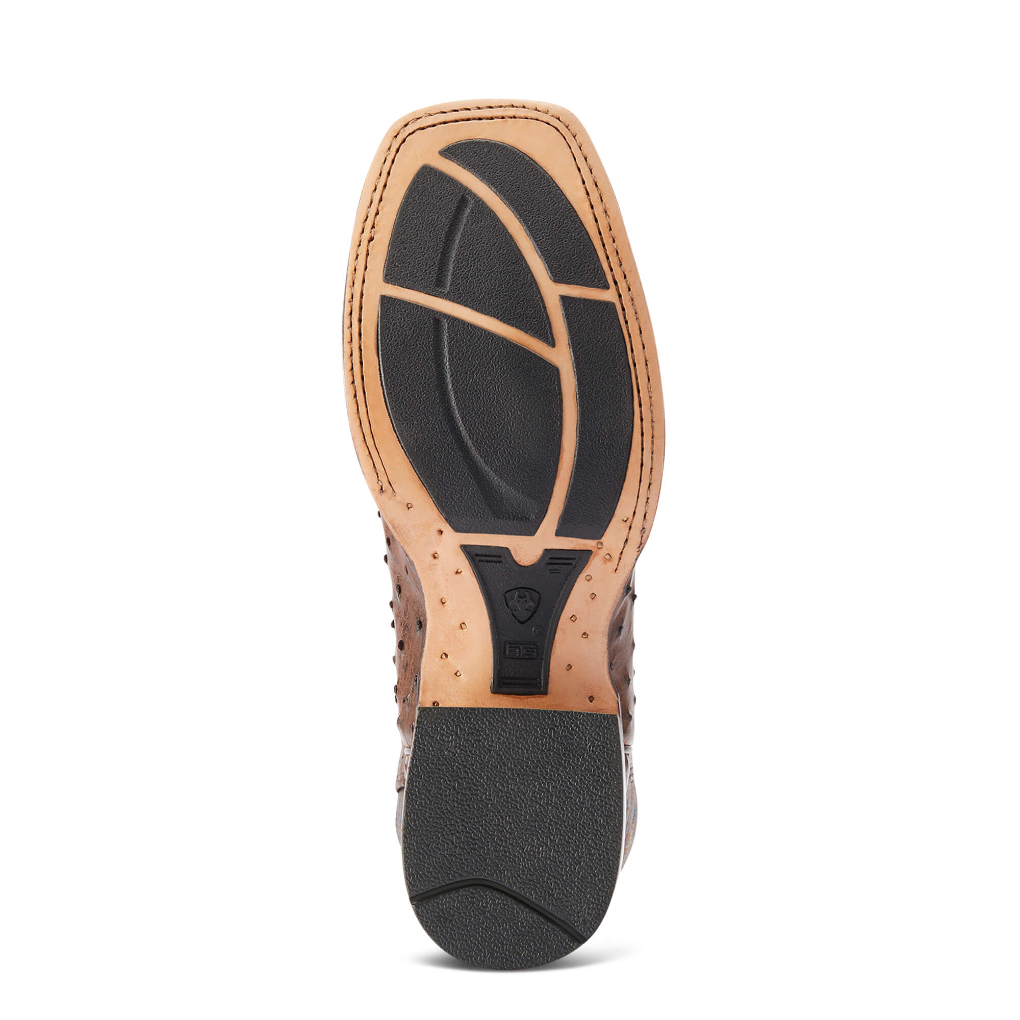 Ariat Mocha Full Quill Ostrich Gallup Western Boot 10034051