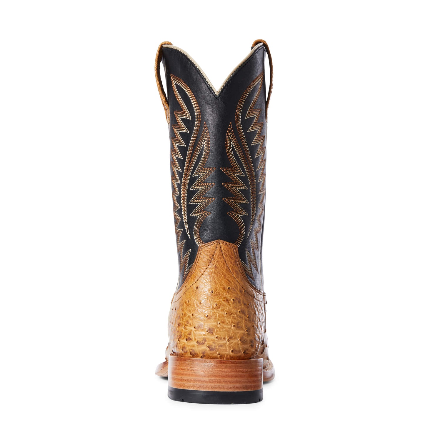 Ariat Tan Full Quill Ostrich Gallup Western Boot 10034082