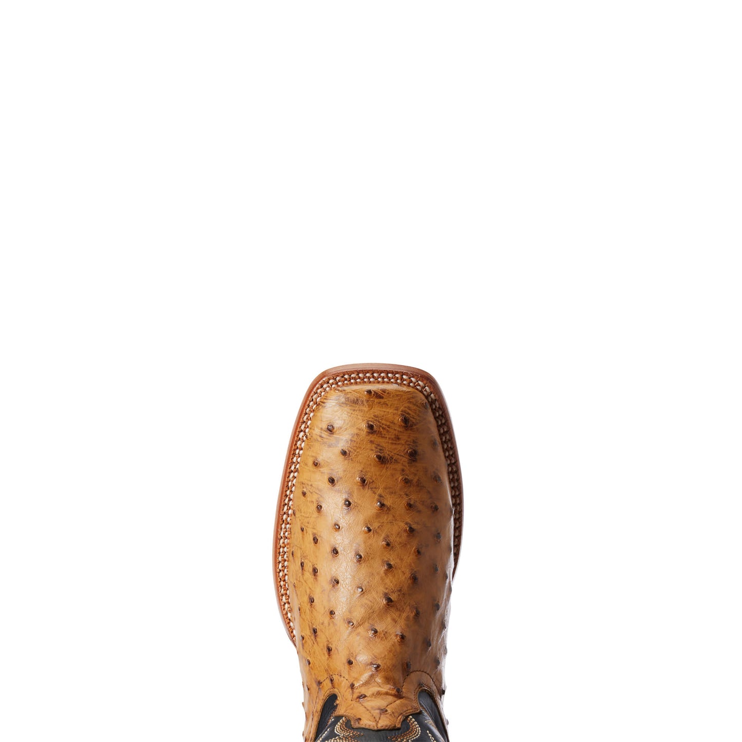 Ariat Tan Full Quill Ostrich Gallup Western Boot 10034082