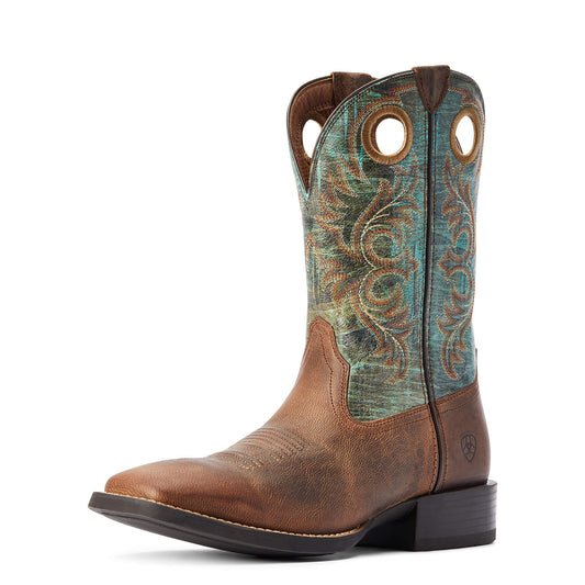 Ariat Loco Brown Sport Rodeo Western Boot 10042403