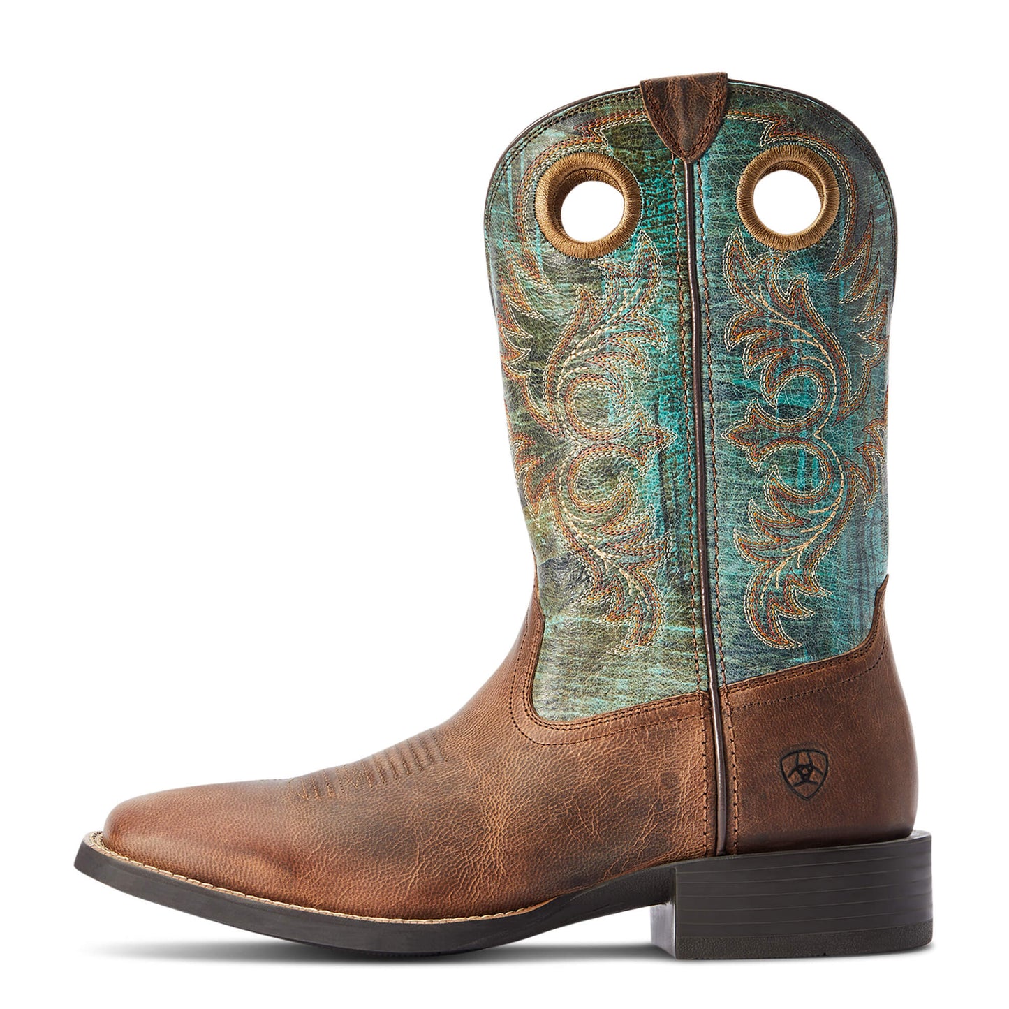 Ariat Loco Brown Sport Rodeo Western Boot 10042403