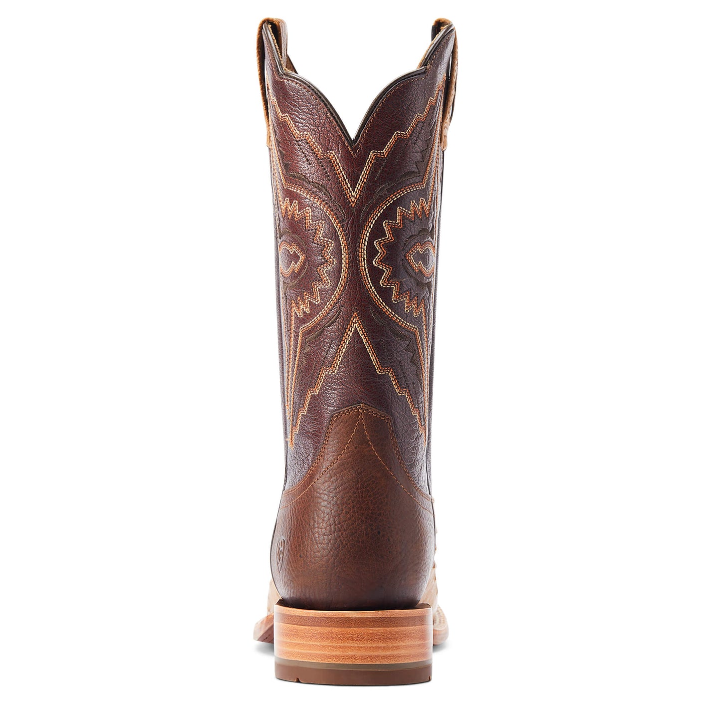 Ariat Antique Saddle FQ Ostrich Broncy Western Boot 10044419